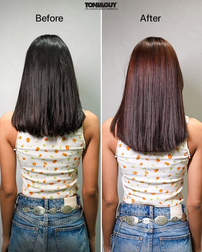 Keratin smoothening result