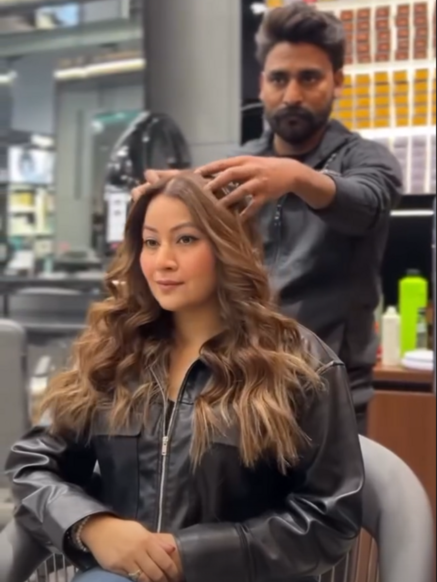 Precision haircut and styling